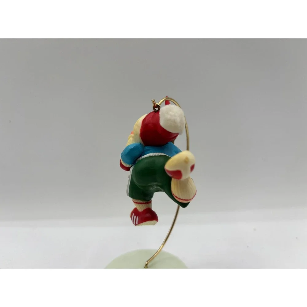 Hallmark Keepsake Dated 1984 Vintage Marathon Santa Handcrafted Ornament
